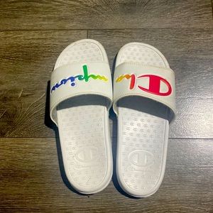 Champion Rainbow Slides 🌈